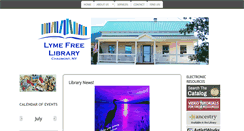 Desktop Screenshot of lymefreelibrary.org